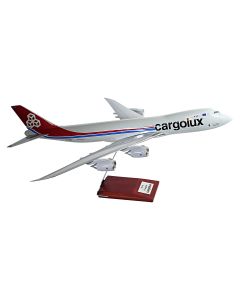 Aircraft model B747-8F 1:100, City of Luxembourg