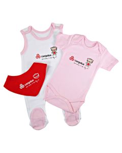 Baby Set pink, Size 62/68